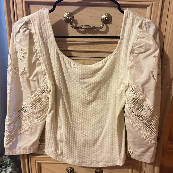 Free People Moonglow Henley Top - Picture 6 of 8